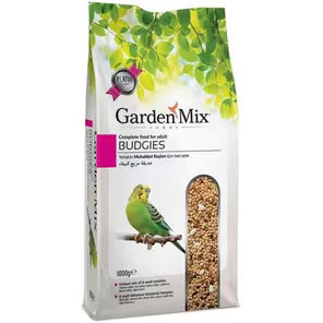 Garden Mix Platin Muhabbet Kuşu Yemi 1 Kg – Dengeli ve Besleyici Tohum Karışımı