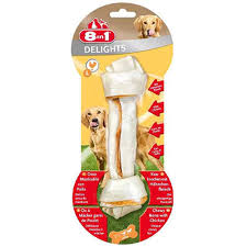 8in1 Delights Bones Large Köpek Ağız ve Diş Bakım Kemiği | Büyük Irk Çiğneme Ödülü