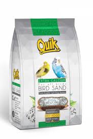 Quik Kuş Kumu 250 Gr – Muhabbet Kuşu, Kanarya ve Kafes Kuşları için Doğal Mineral Kum