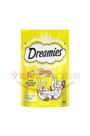 Dreamies Peynirli Kedi Ödülü 60 Gr – Çıtır Dışı Yumuşak İçi Lezzetli Atıştırmalık