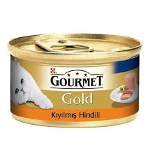 Gourmet Gold Kıyılmış Hindili Kedi Konservesi 85 Gr – Yetişkin Kediler için Lezzetli Yaş Mama
