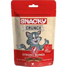 Snacky Kedi Crunch Ödül Strong Tavuk & Peynir 60 Gr – Çıtır Kedi Ödül Maması