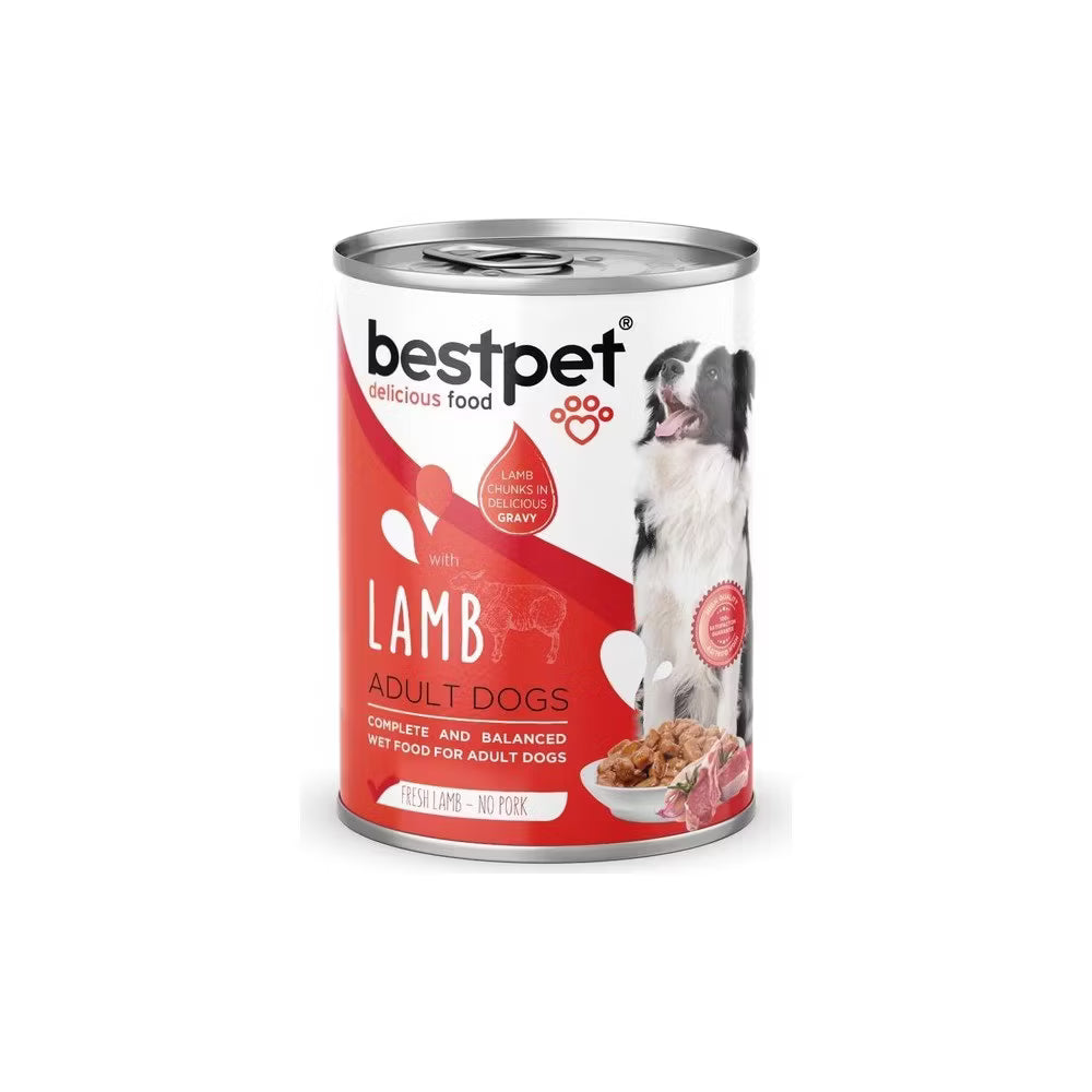 Bestpet Sos İçinde Sığır Etli Yetişkin Köpek Yaş Maması 400 Gr