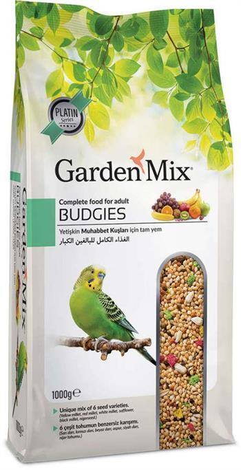 🐦 Garden Mix Platin Meyveli Muhabbet Kuşu Yemi 1 Kg