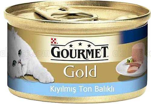 🐾 GOURMET GOLD Ton Balıklı Kıyılmış Kedi Maması – Seçici Kediler İçin Gurme Lezzet