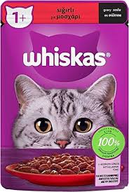 🐱 Whiskas Pouch Gravy Soslu Biftekli Yetişkin Kedi Maması 85 Gr