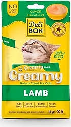🐾 Delibon Creamy Kuzu Etli Kedi Ödül Maması 15g – Lezzetli ve Besleyici Krem Mama