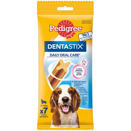 🦷🐕 Pedigree Dentastix Medium Orta Irk Köpekler İçin Diş Bakım Ödül Maması 180 Gr